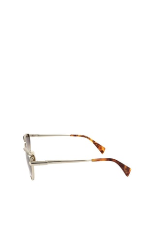 Lunettes de soleil femme - Catégorie 2 - Lanvin - Marron et doré
