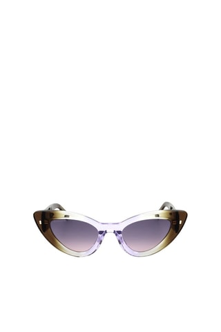 Lunettes de soleil femme - Catégorie 2 - Dsquared2 - Marron et violet