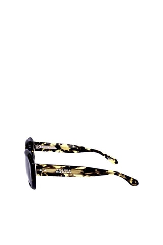 Lunettes de soleil femme - Catégorie 3 - Isabel Marant - Blanc, noir, jaune et gris