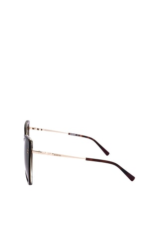 Lunettes de soleil femme - Catégorie 3 - Missoni - Noir, marron et doré