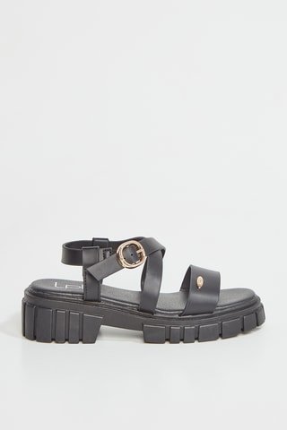 Sandali con tacco Nina - Nero