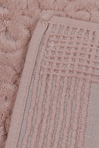 2 tappetini bagno - Rosa - 50 x 60 cm e 60 x 100 cm