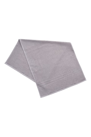 4 asciugamani - Grigio - 50 x 100 cm
