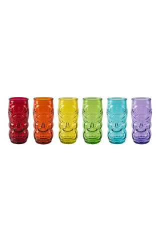 6 verres Tiki 55 cl