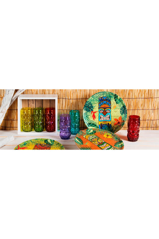 6 verres Tiki 55 cl