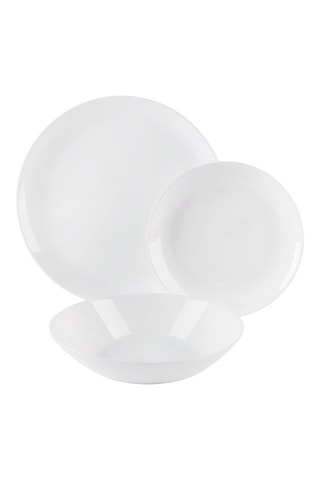 Service en verre opale Joke 18 pièces