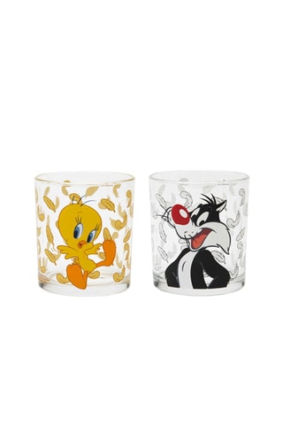 6 verres Titty et Grosminet 25 cl