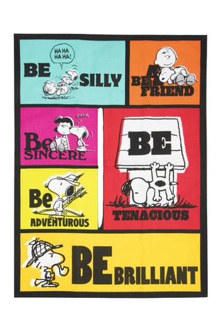 Torchon Snoopy Peanuts - Multicolore