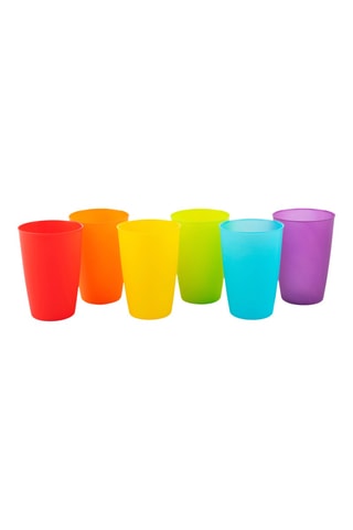 6 verres à eau Rainbow - 30 cl