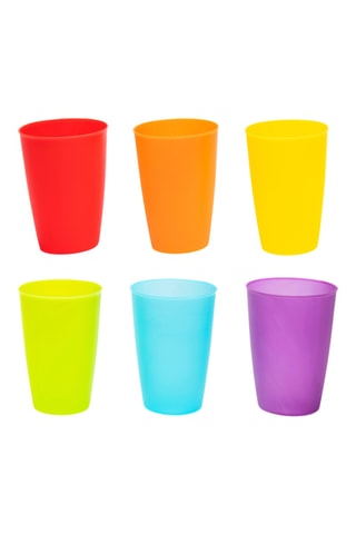 6 verres à eau Rainbow - 30 cl