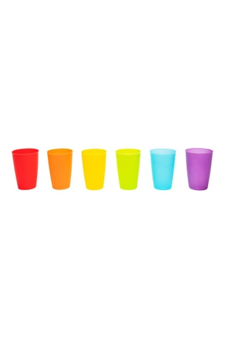 6 verres à eau Rainbow - 30 cl