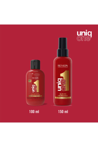 Dúo de champú y mascarilla en spray UniqOne Classic - Para todo tipo de cabello