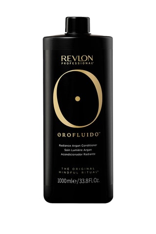Acondicionador iluminador con aceite de argán Orofluido™ - Cabello dañado - 1 l