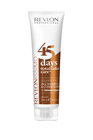 Champú y acondicionador 2 en 1 45 days - Intense coppers - 275 ml