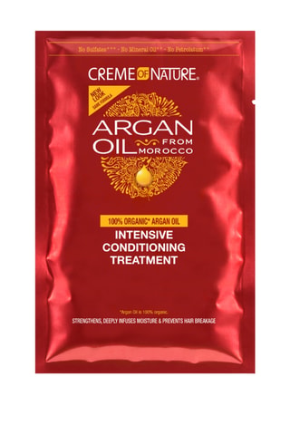 Mascarilla hidratante Creme of Nature® con aceite de argán - Cabello rizado - 50 ml