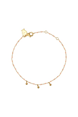 Pulsera - Plata bañada en oro amarillo