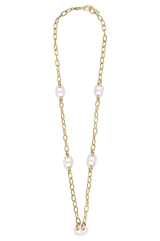 Collar - Chapado en ion de oro amarillo