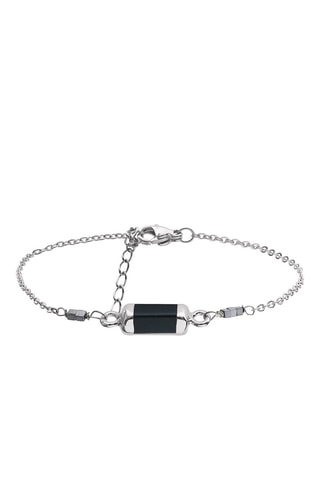 Pulsera - Ágata y hematitas
