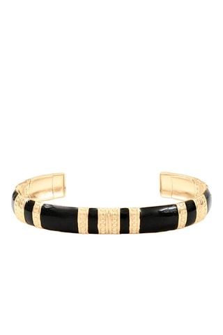 Pulsera - Dorado y negro