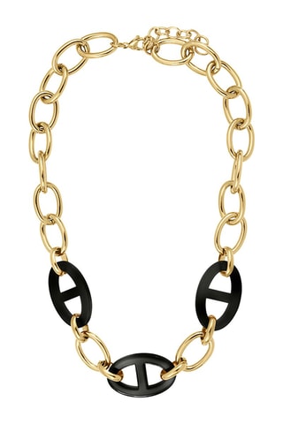 Collar - Chapado en ion de oro amarillo