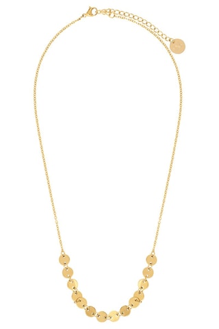 Collar - Chapado en ion de oro amarillo