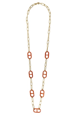 Collar bañado en oro amarillo