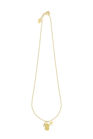 Collar - Plata bañada en oro amarillo