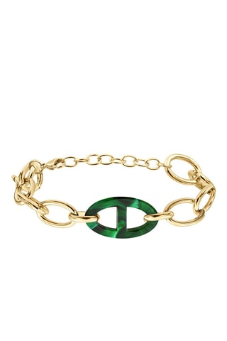 Pulsera - Chapado en ion de oro amarillo