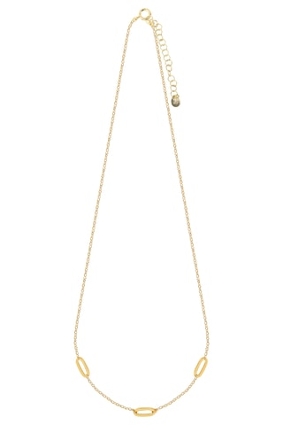 Collar - Plata bañada en oro amarillo