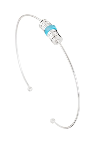 Pulsera - Plata y turquesa
