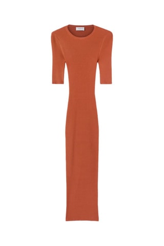 Vestido de tubo - Marrón