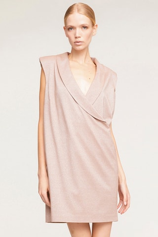 Vestido recto - Rosa