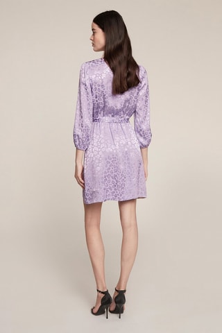 Vestido cruzado - Violeta