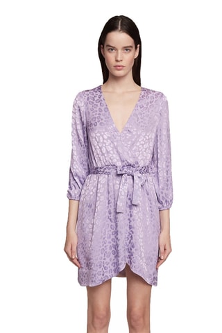 Vestido cruzado - Violeta