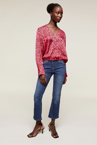 Blusa Rojo y negro - Negro y rojo