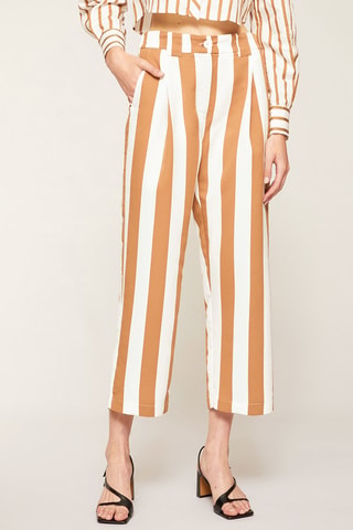 Pantalón 7/8 de tiro alto -  y 