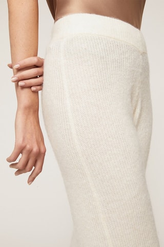Pantalón wide leg - Blanco