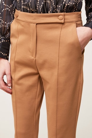 Pantalón regular fit - Marrón