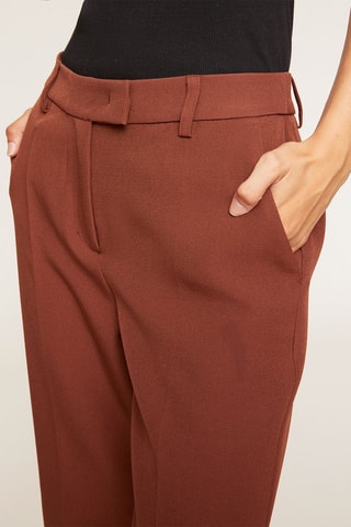 Pantalón wide leg - Marrón