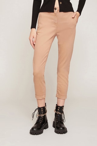 Pantalón chino - Beige
