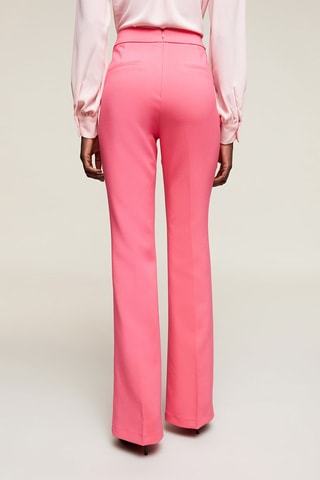 Pantalón ajustado de tiro alto - Rosa