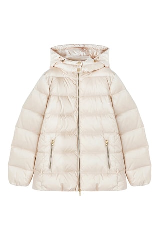 Anorak con capucha - Beige