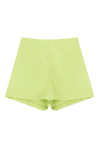 Short de tiro alto - Verde