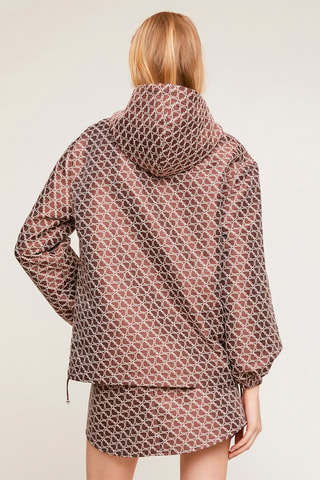 Chaqueta con capucha - Marrón