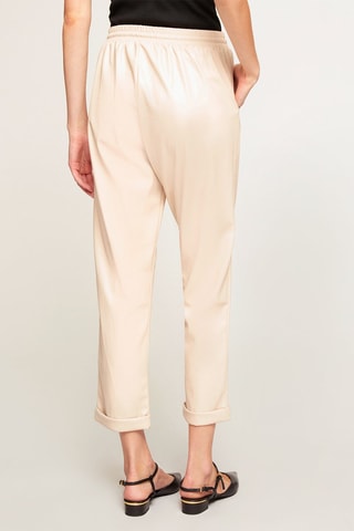 Pantalón pitillo - Beige