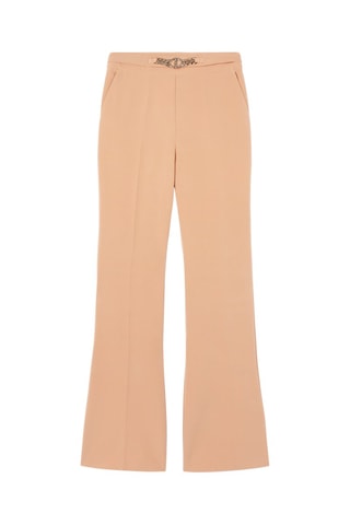 Pantalón flare - Beige