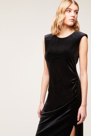 Vestido de tubo de terciopelo - 