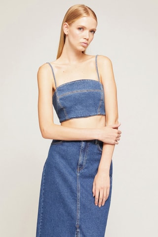 Crop top vaquero - 