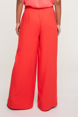 Pantalón palazzo de tiro alto - 