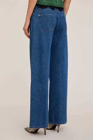 Vaquero slouchy - Azul